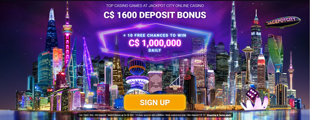 A chance to win a million through free spins